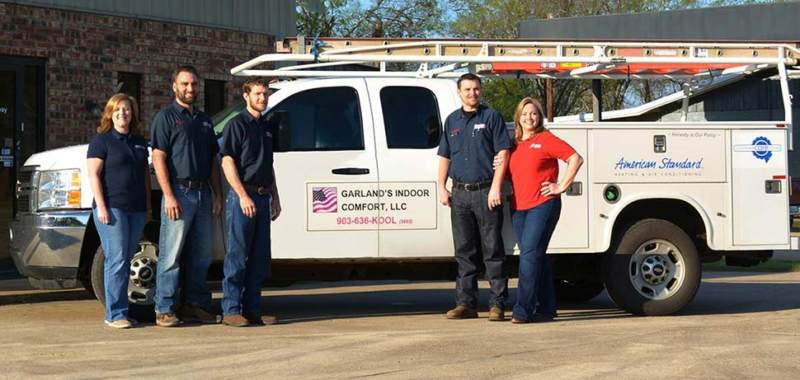 Garland's Indoor Comfort is an HVAC Contractor offering air conditioner repair in East Texas and the Big Sandy TX area.